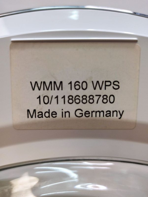 Пральна машина Premium WMM 160