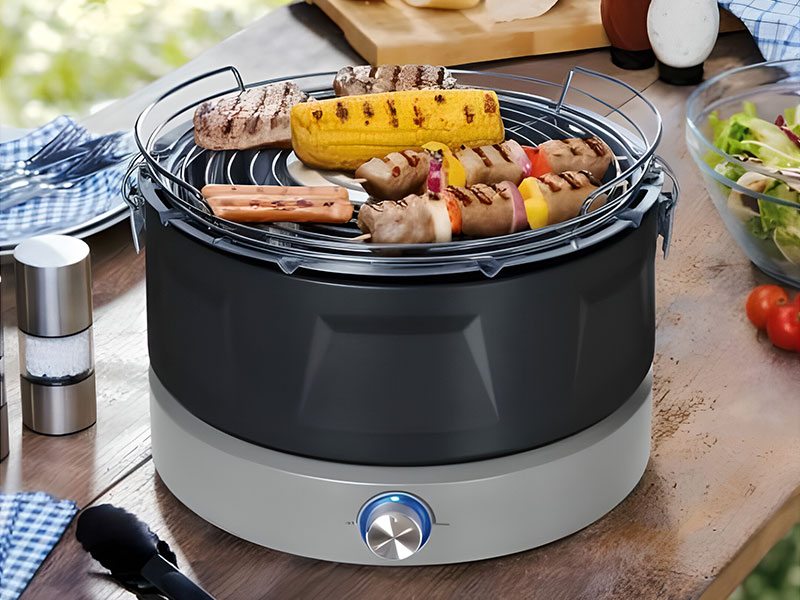 Гриль вугільний Quigg GT GwF 01 Black