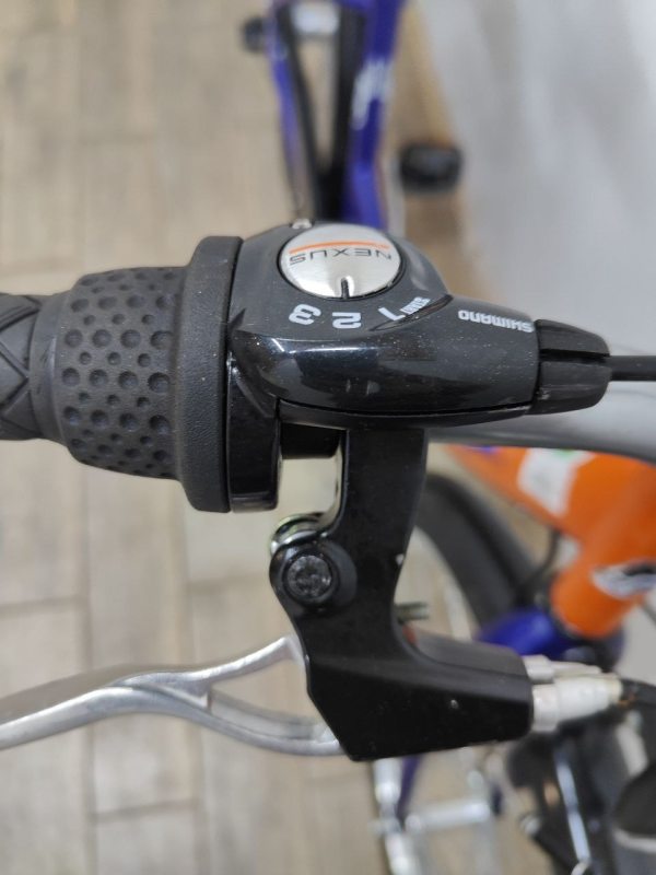 Велосипед 26 Pegasus Power дамка оранжево-синій алюм