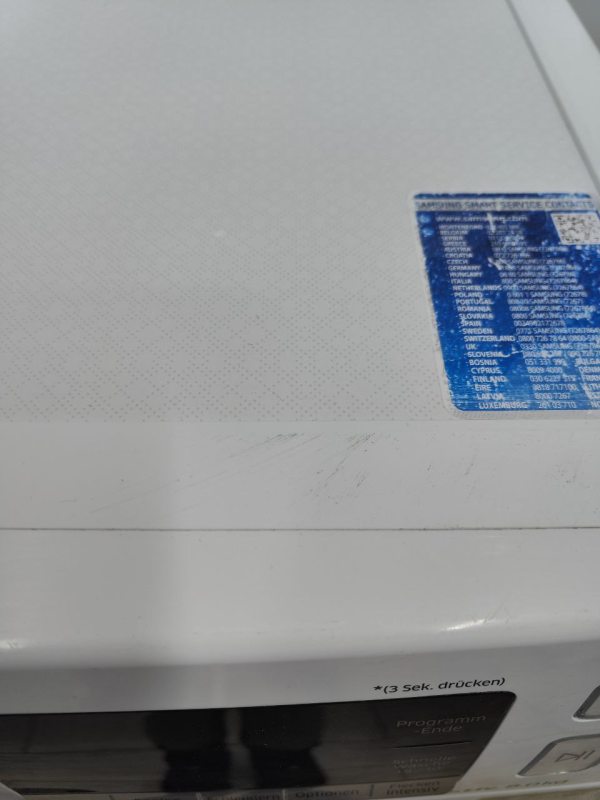 Пральна машина Samsung WW80J6400CW 2400W 8кг sn 04GB5ESG900078B