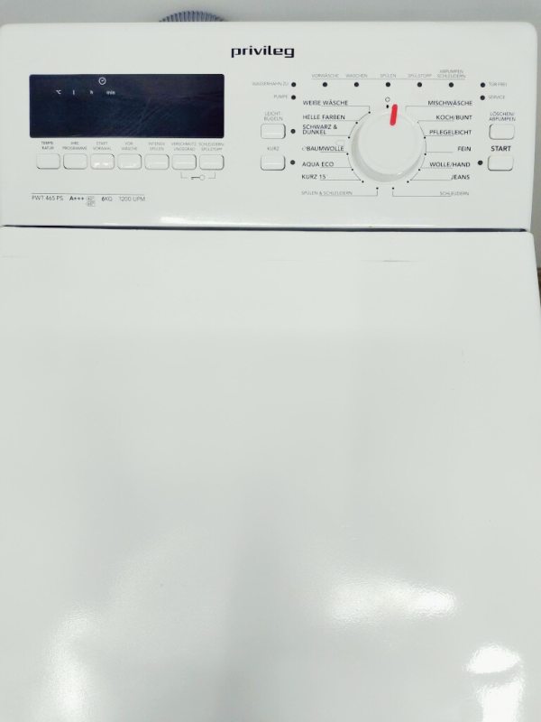 Пральна машина вертикальна Privileg PWT 465 PS