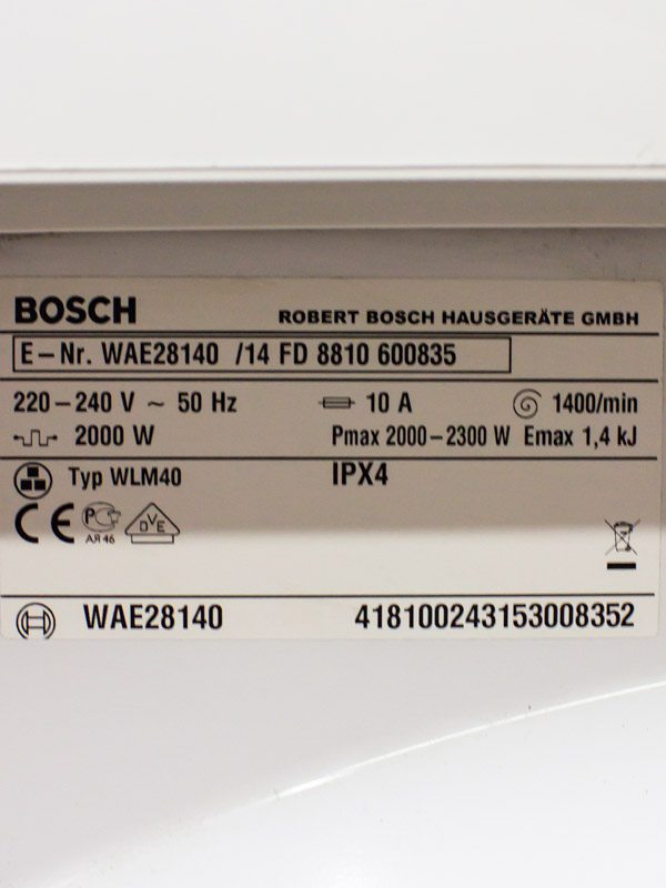 Пральна машина Bosch Maxx6 WAE28140 14
