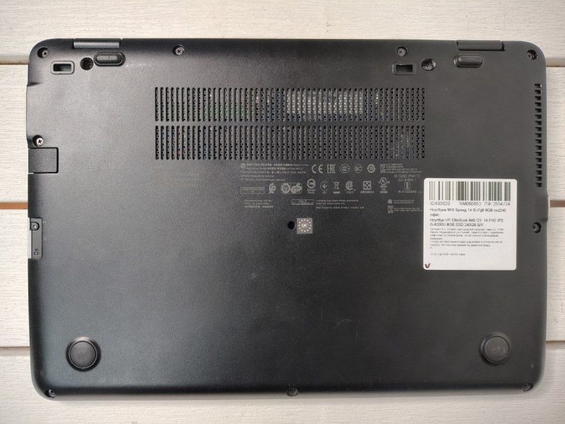 Ноутбук HP EliteBook 840 G3 ОПТ без ос 14 FHD бат 4:30