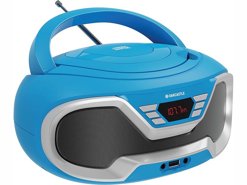 Аудіо програвач Oakcastle CD200 FM Bluetooth CD USB AUX Blue