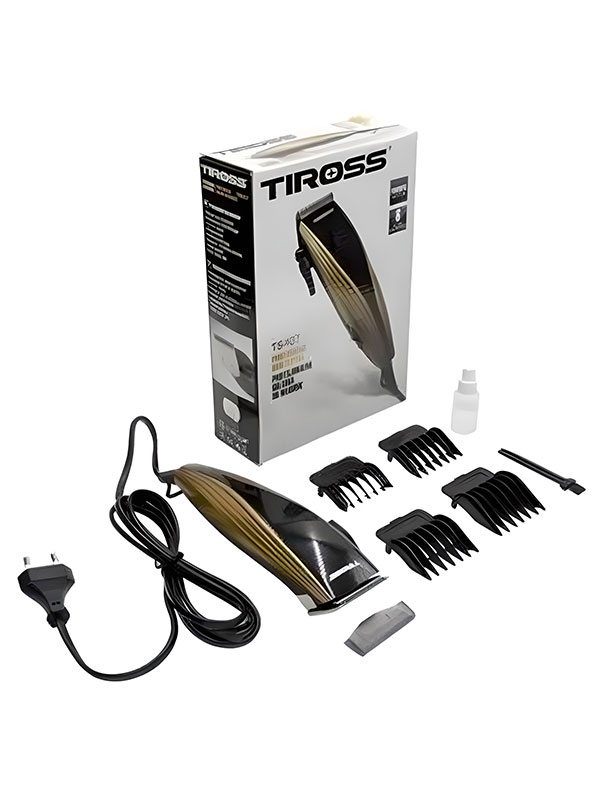 Машинка для стрижки волосся Tiross TS407 9w Gold