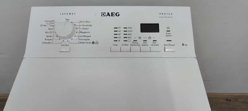 Пральна машина вертикальна AEG Lavamat Protex L62260TL 2200W 6кг sn 64900102